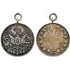 WORLD MEDALS. TURKEY. Abdul Hamid (1842-1918, Sultan 1876-1909), Silver Sanayi (Industry) 