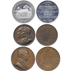 WORLD MEDALS. UNITED STATES OF AMERICA. General Lafayette (1757-1824), Bronze Memorial Med