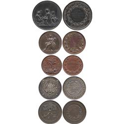 COMMEMORATIVE MEDALS BY THEME. Art, Rugby, Local Art and Industry Exhibition, Silver Award