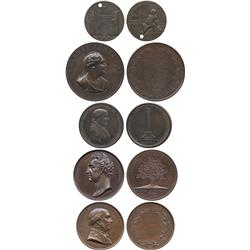 COMMEMORATIVE MEDALS BY THEME. Politics, etc, Robert Walpole, Resignation, Copper Medal, 1