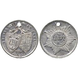 COMMEMORATIVE MEDALS BY THEME. Sport, Rowing, Oxford and Cambridge Boat Race, White Metal 