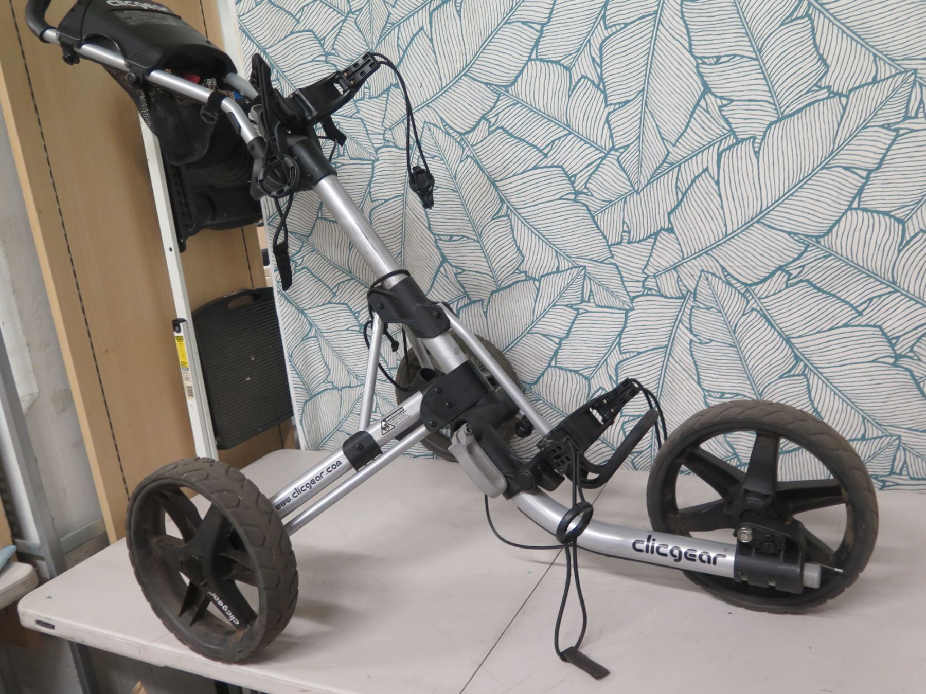 Clicgear 3.5 Golf 3Wheeled Folding Push Cart Black