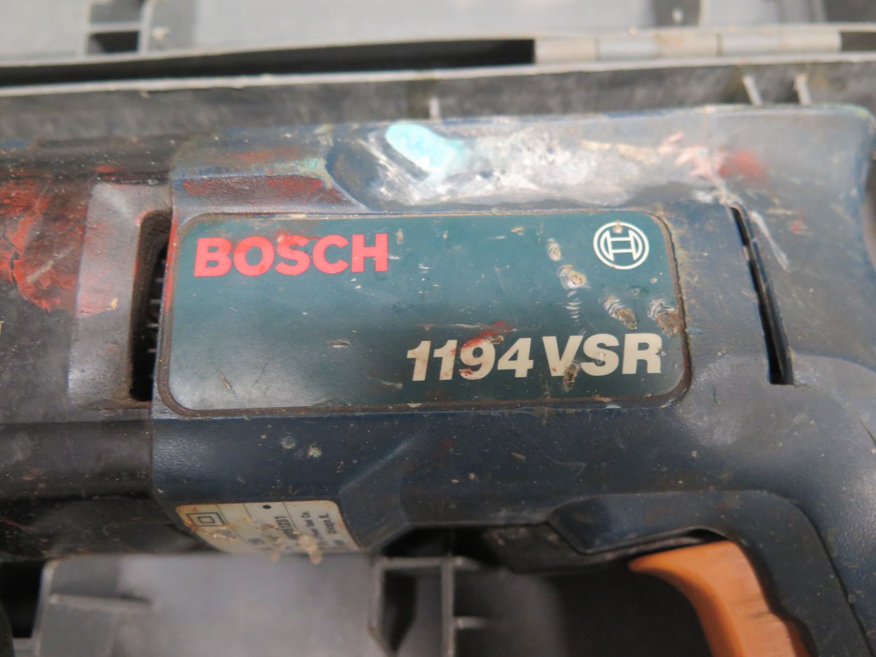 Bosch 1194VSR Hammerdrill in Hard Case, Ryobi Reciprocating Saw, Shower