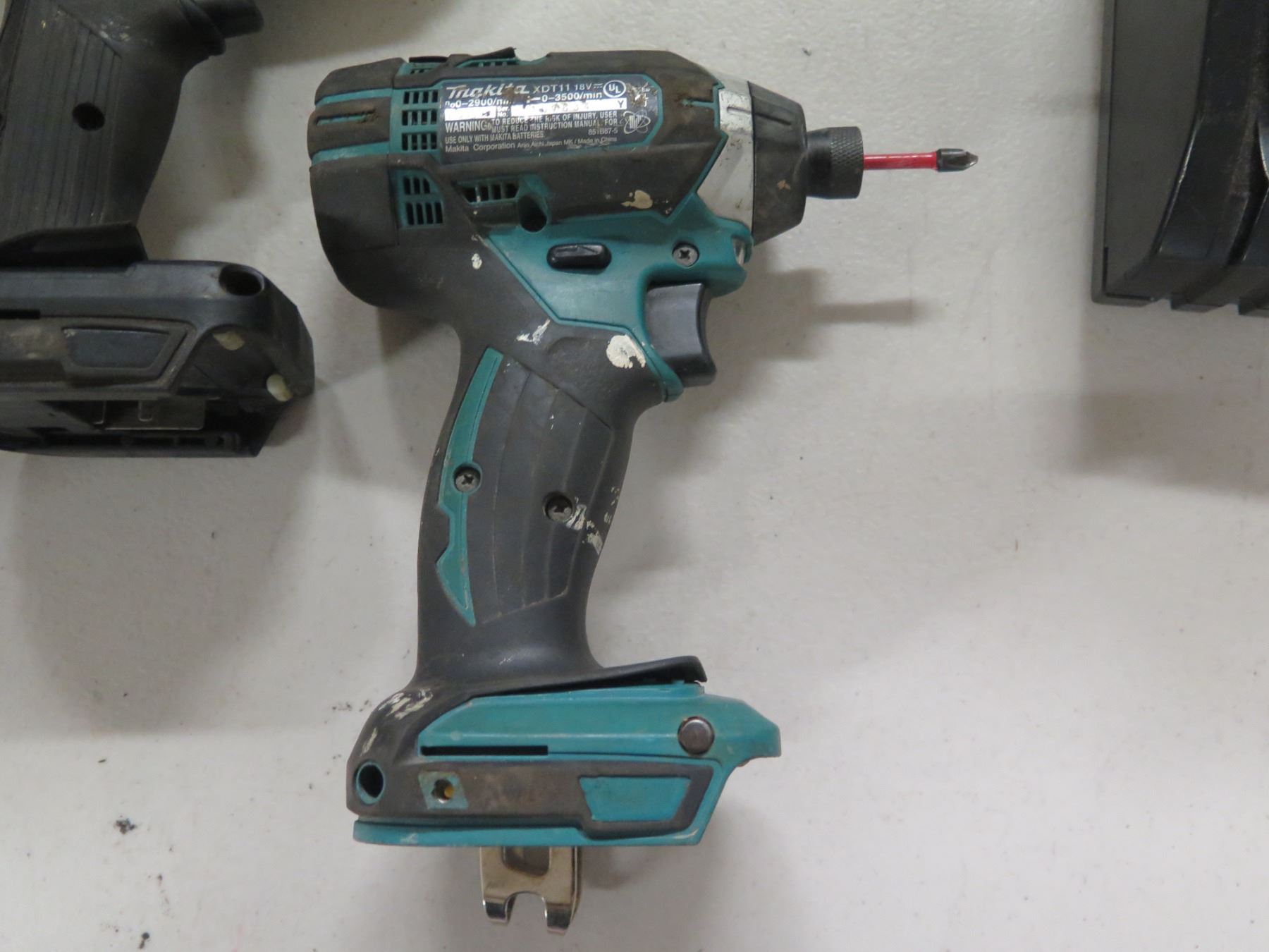 Makita XDT11 Driver, FXD11 Drill, XWT08 Impact Wrench, XAG03 Angle