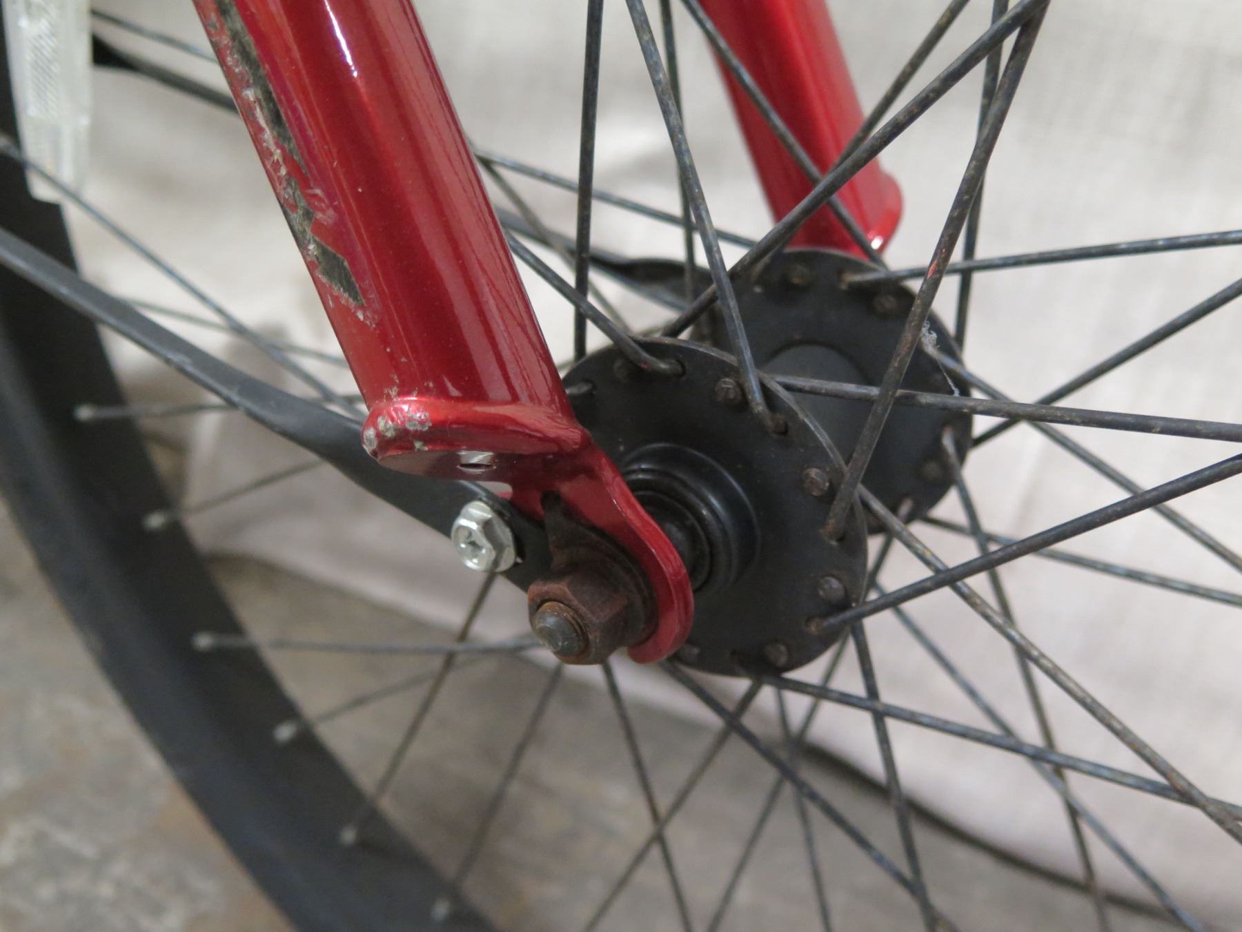 Huffy Cranbrook Perfect Fit Red Cruiser Bike w/ Coaster Brakes