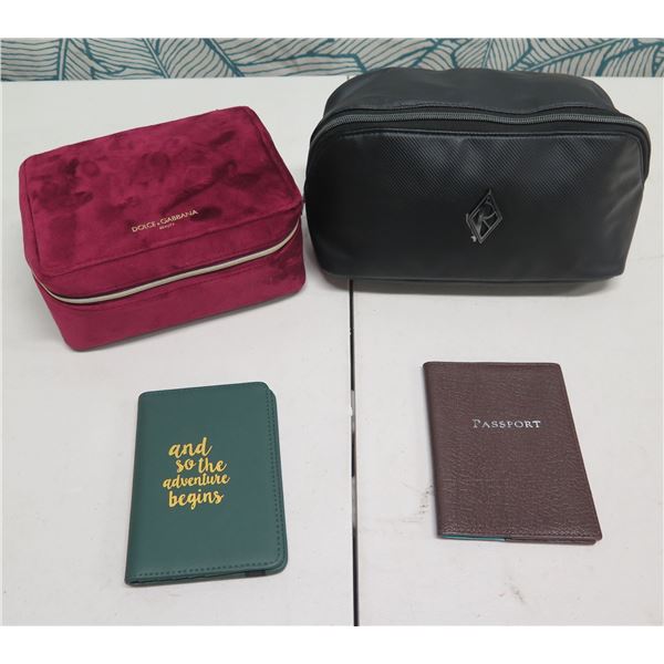 Tiffany & Co. Passport Holder, Casmonal Travel Wallet, Dolce & Gabana