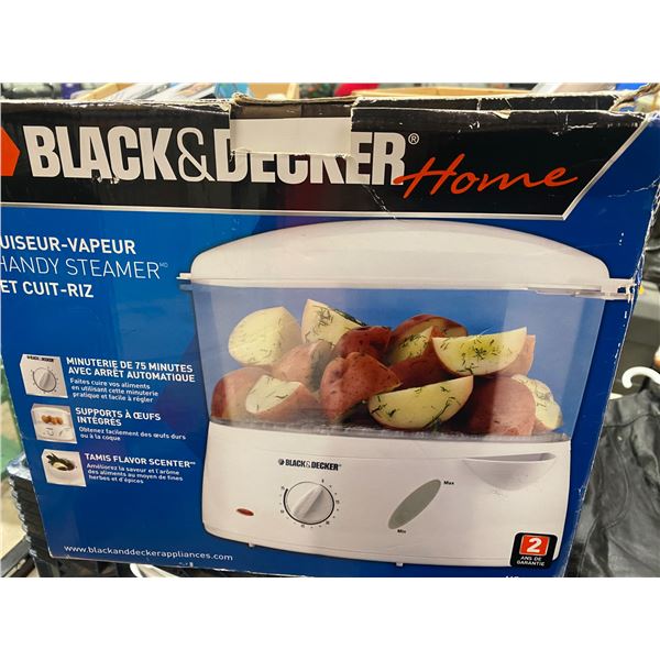Black and decker steamer