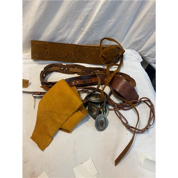 Leather items