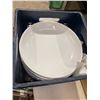 Image 1 : Crate of white dishes