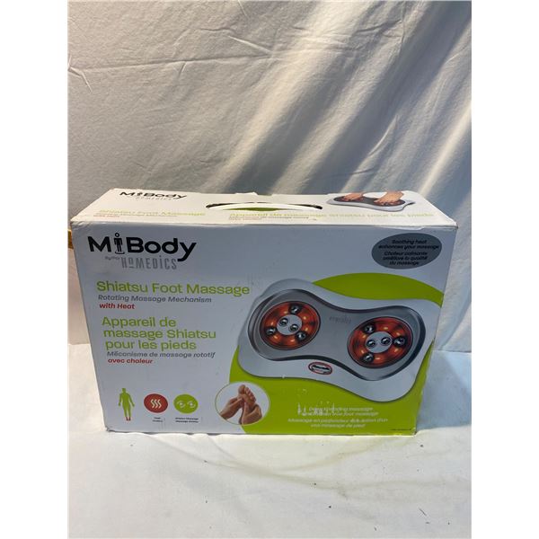 Shiatsu foot massager