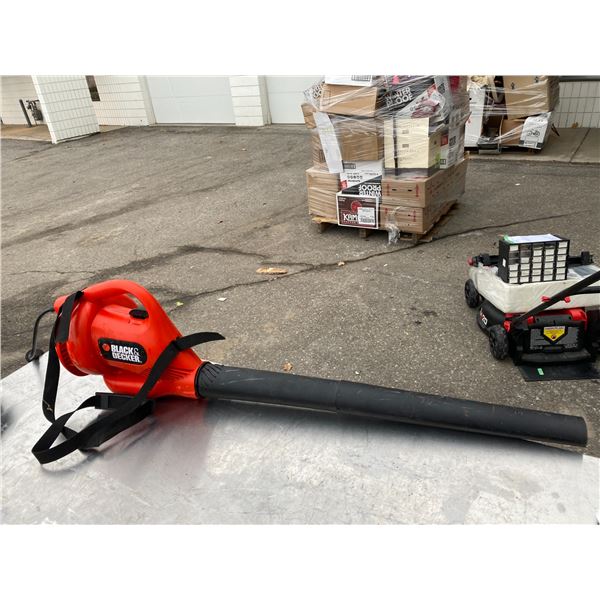 Black and decker blower
