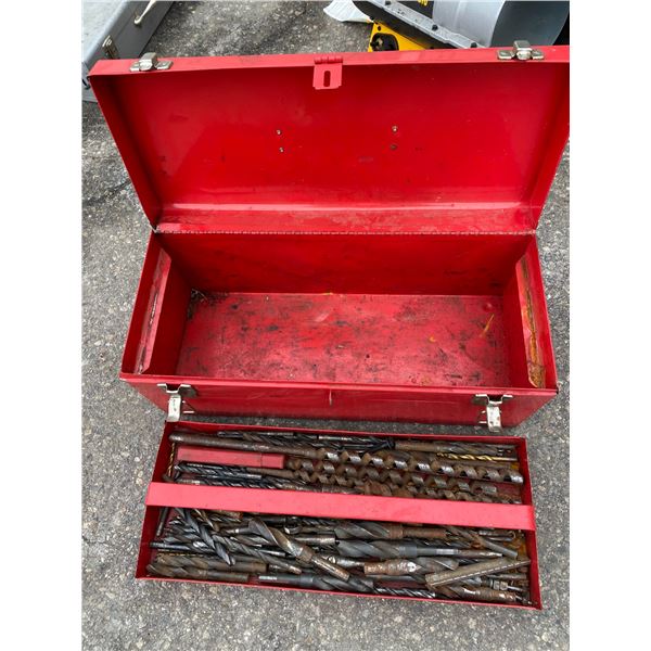 Tool box and drill bits