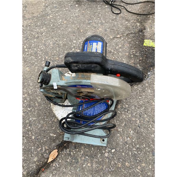 King Canada 8 1/4" compound miter saw