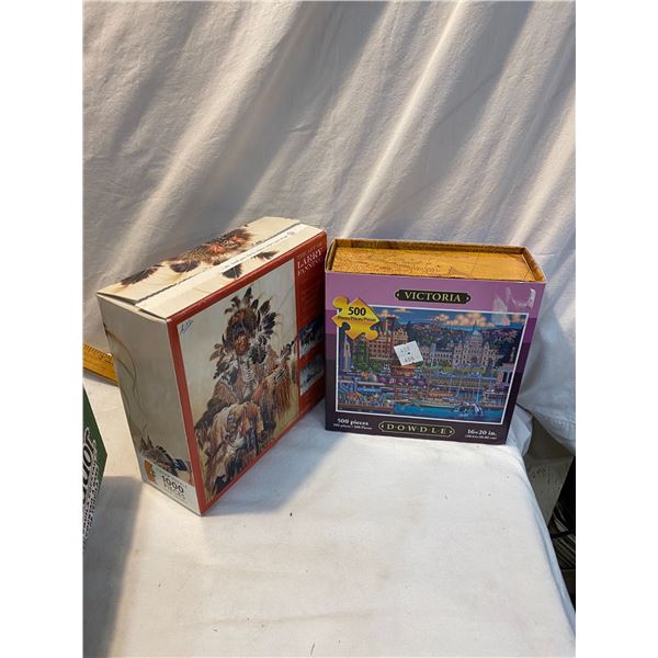 Two puzzles