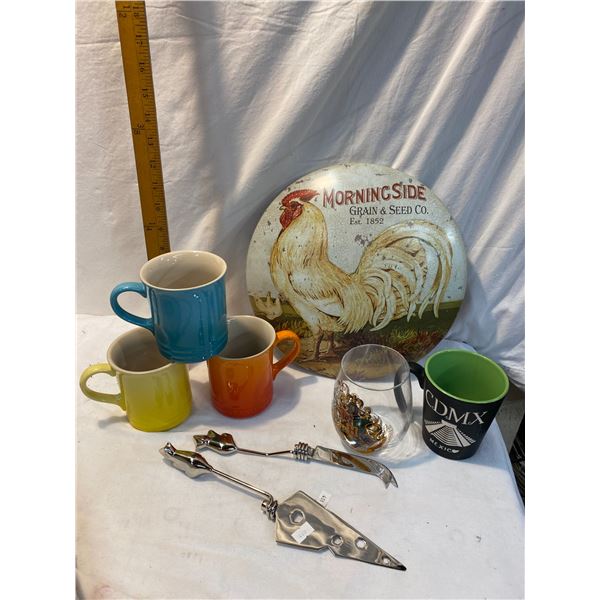 Decor and le Creuset mugs