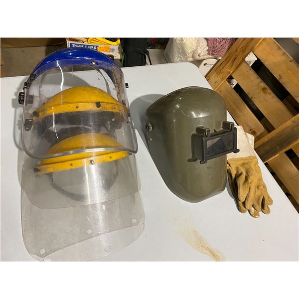 Welding mask and other face shields