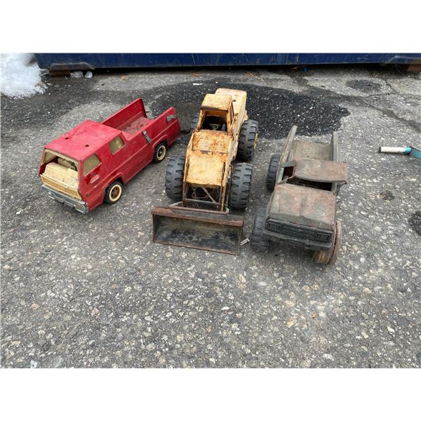 Rustic tonka toys