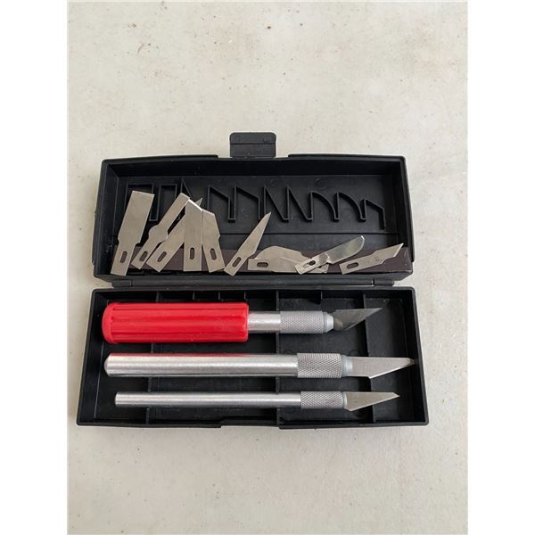 Knife razor toolset