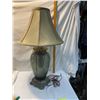 Image 1 : Vintage lamp base lights up beautifully