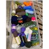 Image 1 : Yarn and storage bin with wheels