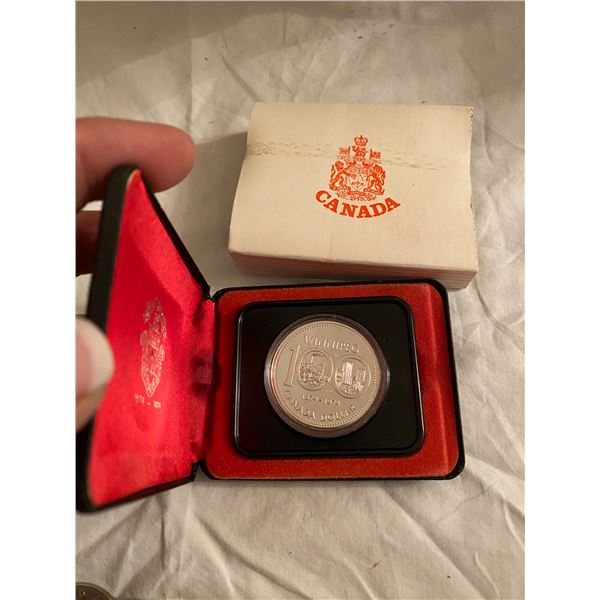 1874-1974 Winnipeg $1 coin