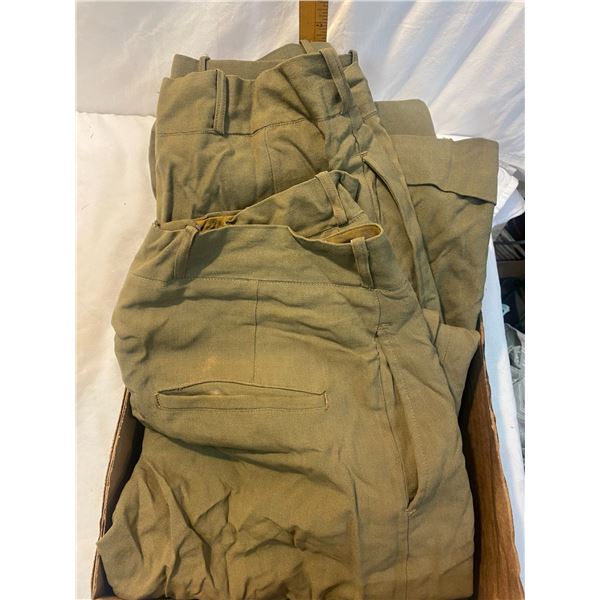 Khaki trousers size N7 (2)  and 4