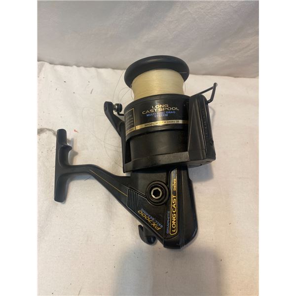 Long cast spool reel