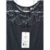 Image 4 : NEW WITH TAGS PRETTY AND SWEET BLACK DRESS BY JEUNE JEUNESSE. SIZE S