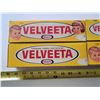 Image 2 : LOT OF 4 MID CENTURY CARDBOARD VELVEETA BOXES. GOOD CONDITION