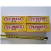 Image 4 : LOT OF 4 MID CENTURY CARDBOARD VELVEETA BOXES. GOOD CONDITION