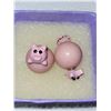 Image 1 : CUTE UNIQUE METAL PIGGY EARRINGS