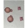 Image 3 : CUTE UNIQUE METAL PIGGY EARRINGS