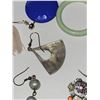 Image 3 : LOT OF MIX MATCH EARRINGS ONE IS STERLING SILVER