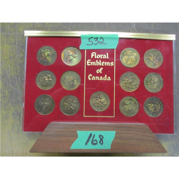 PLAQUE OF CANADA EMBLEMS