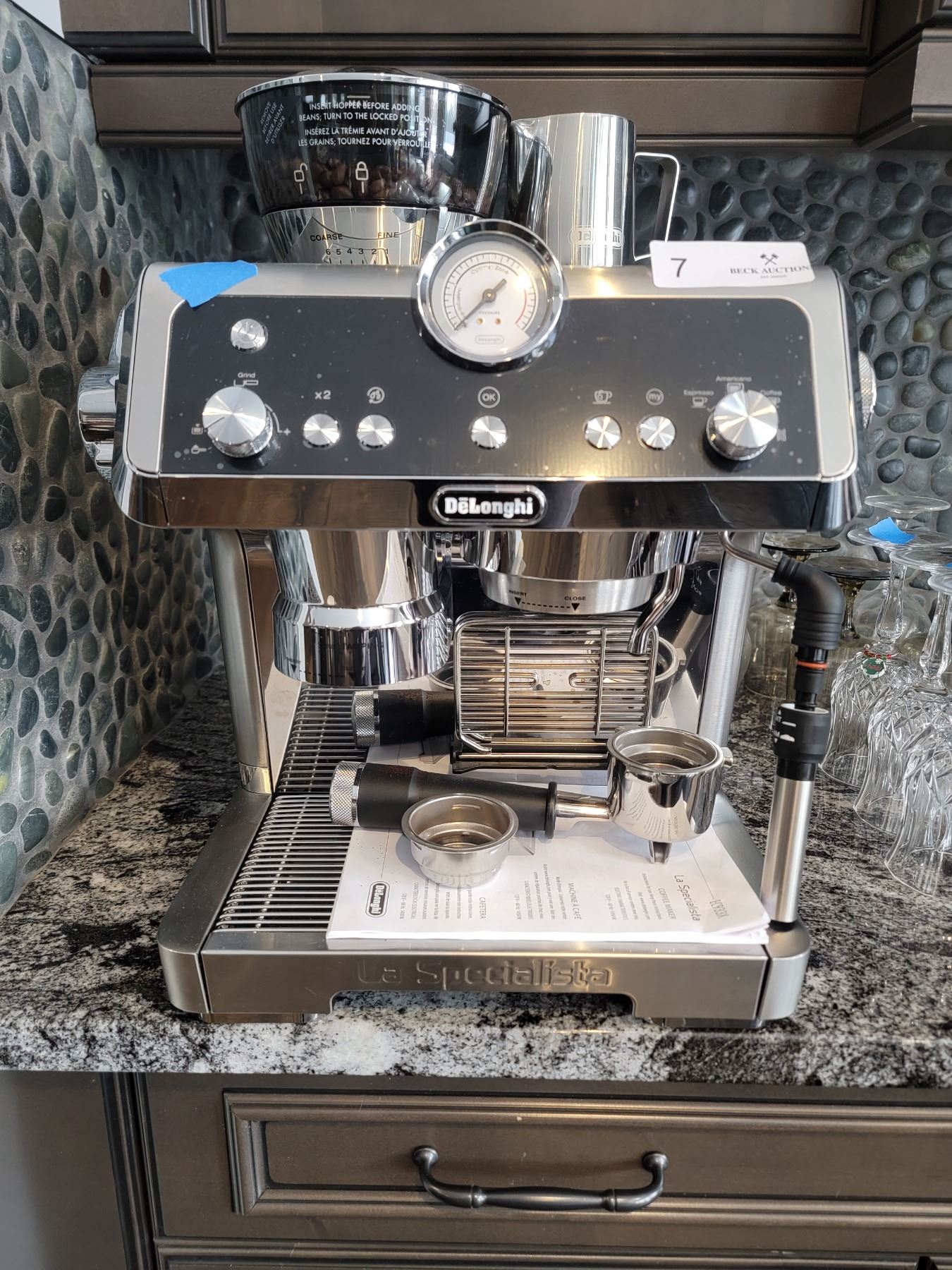 DeLonghi La Specialista EC933X Coffee Maker Beck Auctions Inc.
