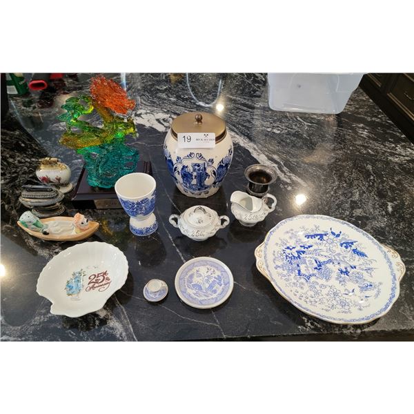 Assorted Unique Home Decor & Pottery