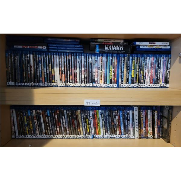 Assorted Blu-Ray & DVD Movies
