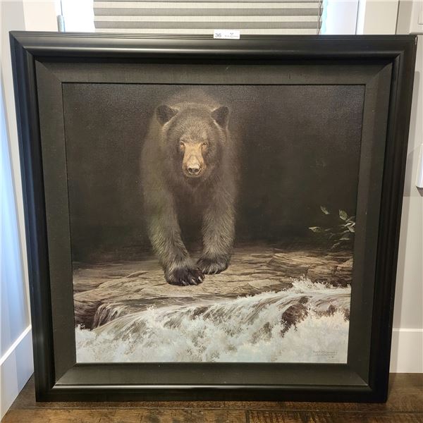 "Big Black" Giclee Canvas Print by Robert Bateman 110/180