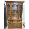 Image 1 : 2-Piece Wooden China Hutch