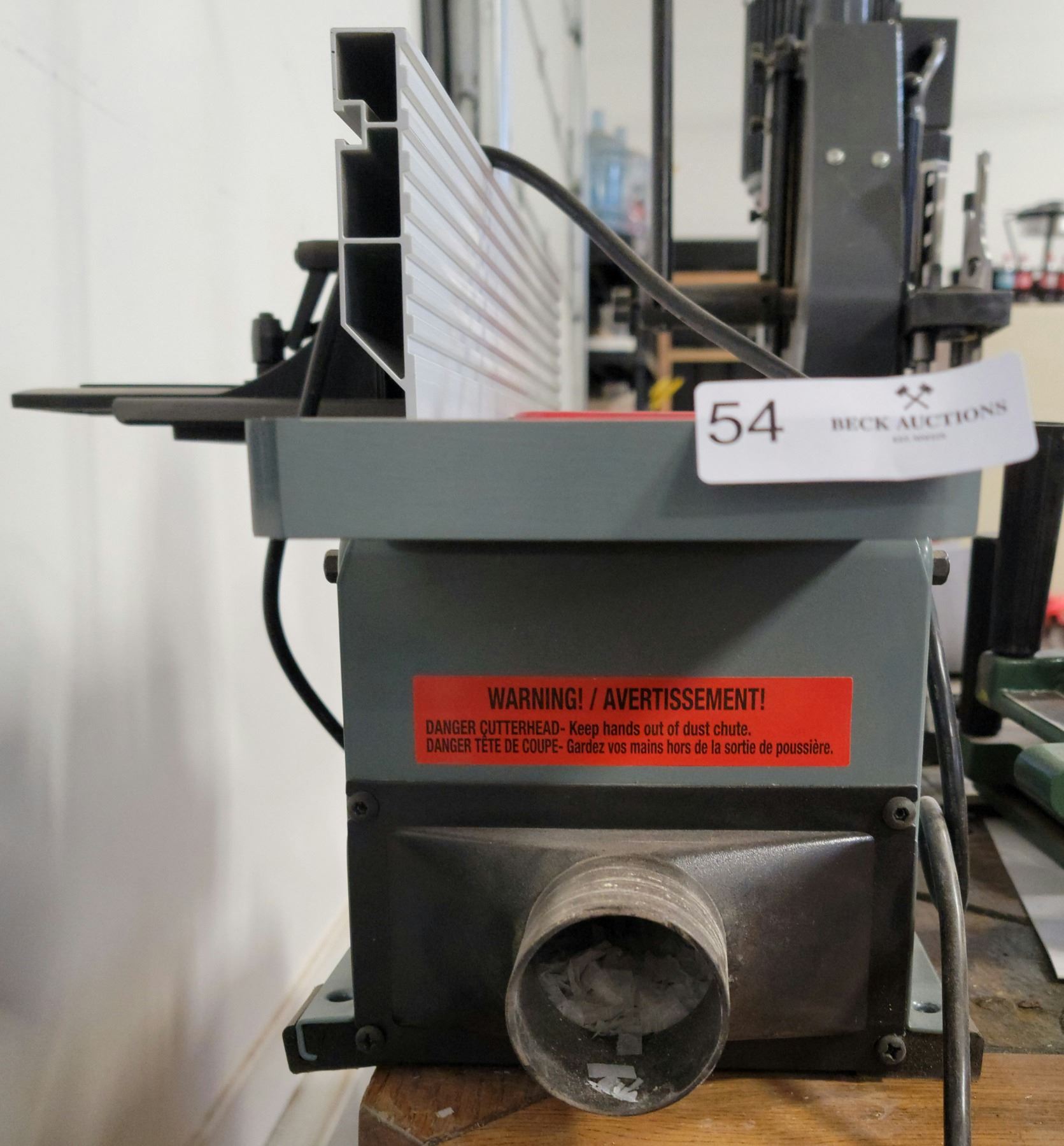 King Industrial CK6HJC 6" Benchtop Jointer with Helical Cutterhead