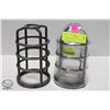 Image 1 : LOT OF 2 SAFETY CAGE LIGHT COVER /W 1 GLASS