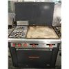 Image 1 : 3' MOFFAT COMBINATION RANGE W/ 2 BURNERS & 23"