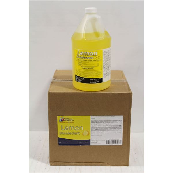 CASE OF 4 KOR-CHEM LEMON CLEANER / DISINFECTANT