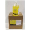 Image 1 : CASE OF 4 KOR-CHEM LEMON CLEANER / DISINFECTANT