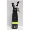 Image 1 : ICO 0.5L WHIPPED CREAM DISPENSER - BLACK