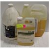 Image 2 : THREE PARTIAL JUGS OF ASSORTED COMMERCIAL SOLUTION