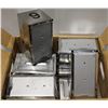 Image 1 : BOX W/ 11 STAINLESS STEEL NAPKIN DISPENSERS