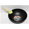 Image 1 : NEW 28CM CARBON STEEL NON-STICK WOK