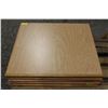 Image 1 : FIVE 30" X 27" X 1-1/4" WOOD VENEER TABLETOPS