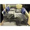 Image 1 : SET OF 25 DINING ROOM CHAIRS (ARMED AND ARMLESS)